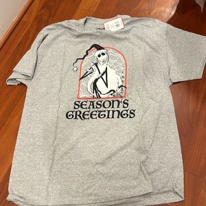 NWT Disney Men Nightmare Before Christmas Tee - gray XL